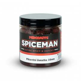 Mikbaits Spiceman Boilie v Dipe 250ml Pikantná slivka