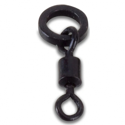 Anaconda obratlík Camou Mini Hook Ring Swivel Micro veľkosť 20, 10ks
