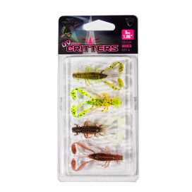 Fox Rage Ultra UV Micro Critter Mixed Colour Lure Pack