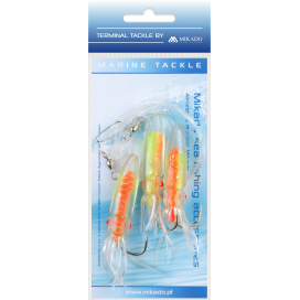 Mikado morský návazec squid rig 7.5cm háčik: 3x4/0 1 ks