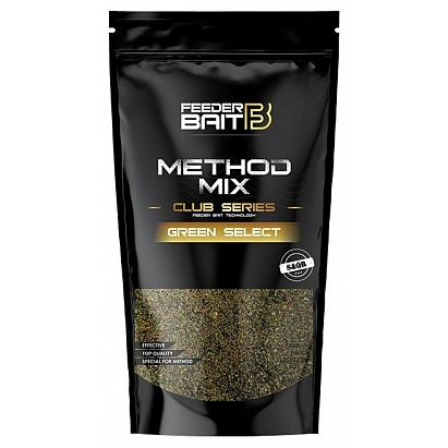 FeederBait Method Mix Club Series Green Select 800 g