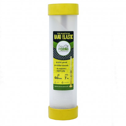 EasyFISHING 7m komplet - PVA pančucha ELASTIC HARD 60mm EasyFISHING 7m komplet - PVA pančucha ELASTIC HARD 60mm