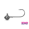 Jigová hlava s držiakom Delphin BOMB! / 5ks 18g-6/0