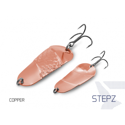 Plandavka Delphin STEPZ StripSCALE 10g COPPER Hook #2