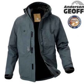 Bunda Geoff Anderson barbarus Asim tmavo šedá Veľkosť: M