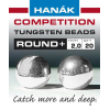 Hanák volfrámové hlavičky Round+ strieborná 20ks