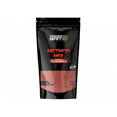 Feeder Bait Methodmix Strawberry 800g Jahoda Feeder Bait Methodmix Strawberry 800g Jahoda