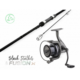 ZFISH Combo Prút Black Stalker 12ft/3lb + Navijak Fusion X 6000