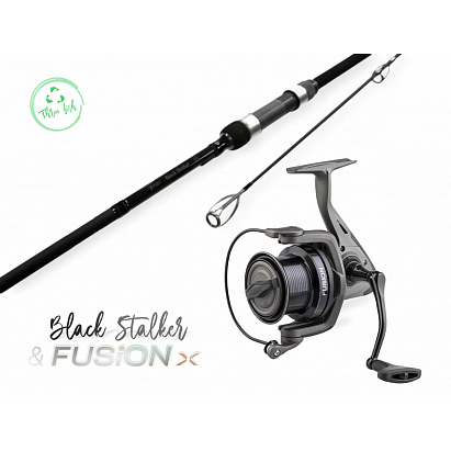 ZFISH Combo Prút Black Stalker 12ft/3lb + Navijak Fusion X 6000