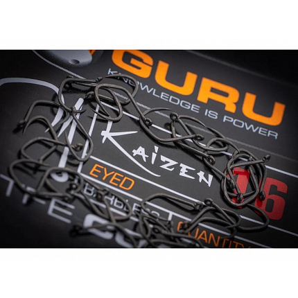 Guru Tackle Háčik Kaizen Eyed Hook Barbless