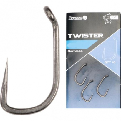 Nash Háčiky Twister Barbless10 ks