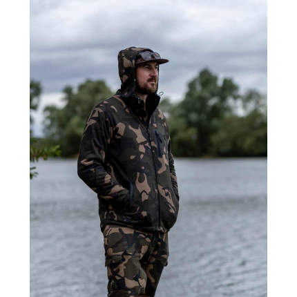 Fox Camo Full Zip Prem Sherpa 310 Hoodie