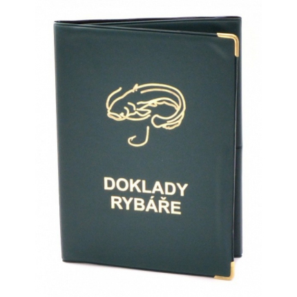 Plastové puzdro na rybárske doklady