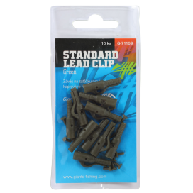 Giants fishing Záves na bočné olovo Standard Lead Clip Green/10ks