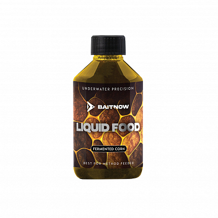 BaitNow Liquid Method Feeder Liquid Food Fermentovaná Kukuřice 250ml