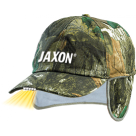 Jaxon Šiltovka zimná Camouflage 5 LED