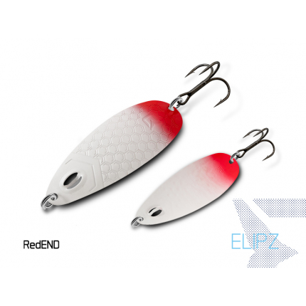 Blyskáč Delphin ELIPZ FullSCALE 12g TIGERA Hook #2