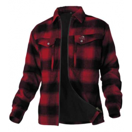 Zateplené košele Geoff Anderson Ezmar2+ dlhý rukáv červená 