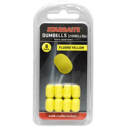 Starbaits Plávajúce Nástraha Dumbells 8ks