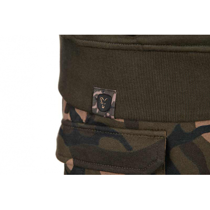 Fox Mikina LW Khaki Camo Split Zip Hoody