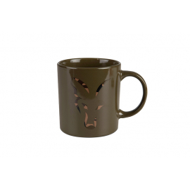 Fox Hrnek Green And Camo Head Ceramic Mug
