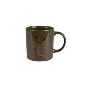 Fox Green and Camo Head Ceramic Mug Fox Green and Camo Head Ceramic Mug