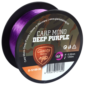 Giants fishing Vlasec Carp Mono Deep Purple | 1200m / 0,28mm