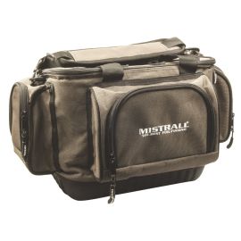 Mistrall rybárska taška s pevným dnom a vreckami, 48x30x26 cm