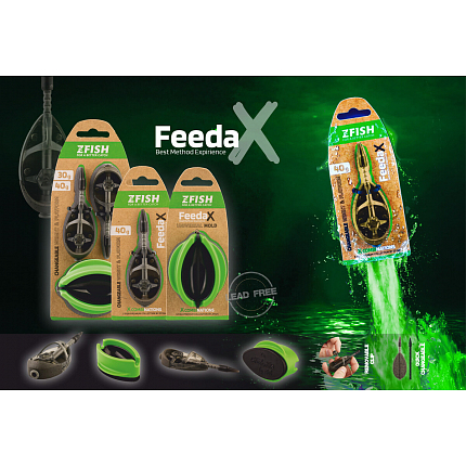 Zfish Krmítko Method Feeder FeedaX