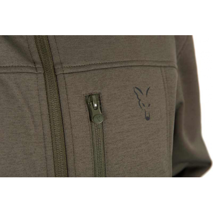 Fox Collection Soft Shell Jacket Green & Black