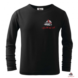 Hell-Cat tričko Classic čierne s dlhým rukávom Hell-Cat tričko Classic čierne s dlhým rukávom