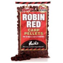 Dynamite Baits Pre-Drilled - Robin Red pelety 900g