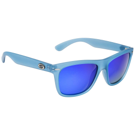 Strike King Okuliare SK Plus Cash Translucent Blue Frame Multi Layer White Blue Mirror Grey Base Lens