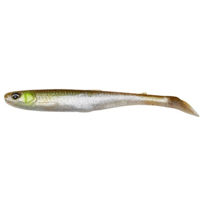 Savage Gear Gumová Nástraha Slender Scoop Shad 13cm 12g Green silver