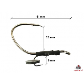 Hell-Cat Háček Hook Live Bait Catfish vel. 6/0,1ks Hell-Cat Háček Hook Live Bait Catfish vel. 6/0,1ks