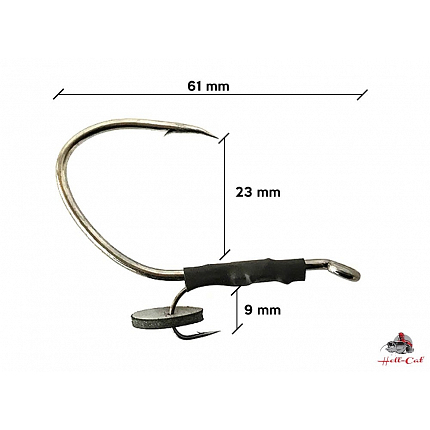 Hell-Cat Háček Hook Live Bait Catfish vel. 6/0,1ks