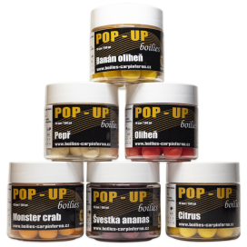 Carp Inferno Pop - up Boilies 16 mm 150 ml | Ananas / Slivka