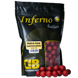 Carp Inferno Boilies Nutra Line Jogurtová Jahoda 20mm 1kg