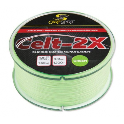 Caprp Spirit rybársky vlasec Celt 2X Mymetik Green 1400m/0,285mm