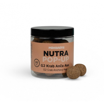 Nutra pop-up 250ml - G2 Krab Ančovička Asa 20mm Nutra pop-up 250ml - G2 Krab Ančovička Asa 20mm