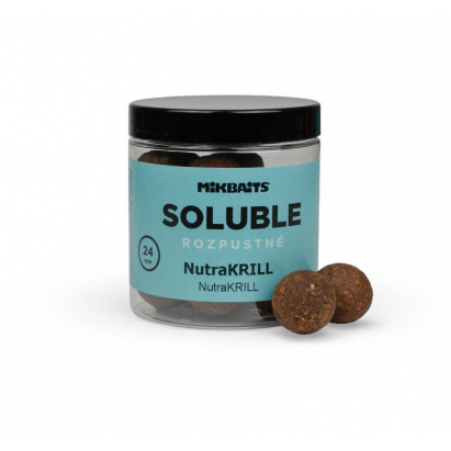 Rozpustné boilie 250ml - NutraKRILL 24mm