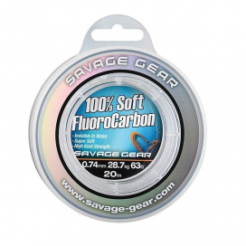 Savage Gear Soft FluoroCarbon 50m 0,26mm 4,7kg Savage Gear Soft FluoroCarbon 50m 0,26mm 4,7kg