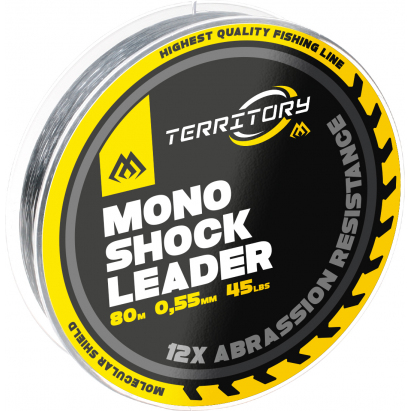 Mikado Šokový Vlasec Territory Shock Leader 45lbs 0.55mm 80m Mikado Šokový Vlasec Territory Shock Leader 45lbs 0.55mm 80m