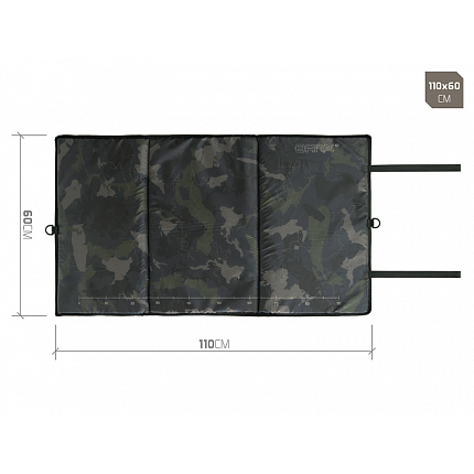 Delphin Podložka Pod Ryby CarpMAT BANX Camo 110 x 60 cm