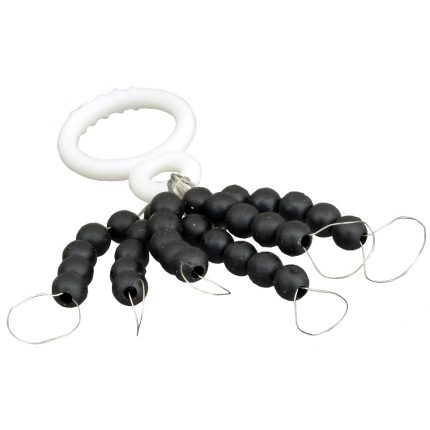 Špeciálne gumové zarážky Rig Bead 1,5mm (gumové zarážky) 30ks
