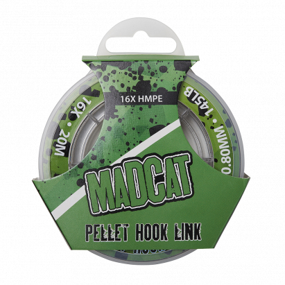 Madcat Šnúra Pellet Hook Link Brown16x 20m 0,80 mm 65kg