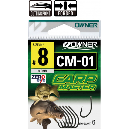 háček Owner CM-1 /7ks/ 53276.02 - FLYLINER