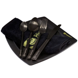 RidgeMonkey Jedálenská sada SQ DLX Standard Plate Set