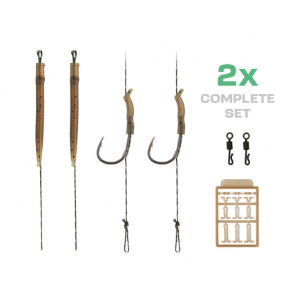 Zfish Náväzec Wide Gape Carp Rig 20 cm