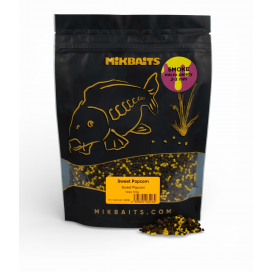 SMOKE micro pelety 350g - Sweet Popcorn 2-3mm SMOKE micro pelety 350g - Sweet Popcorn 2-3mm
